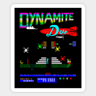 Mod.10 Arcade Dynamite Dan Video Game Magnet